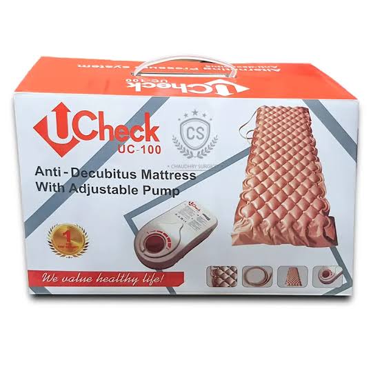 Check Anti-Decubitus mattress with adjustable pump