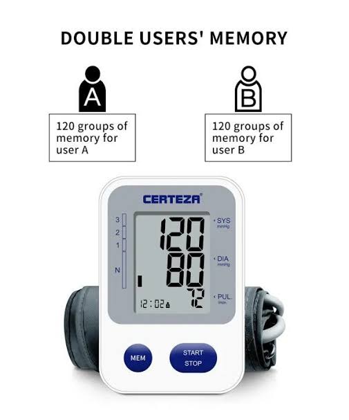 CERTEZA Digital  Blood pressure Appratus